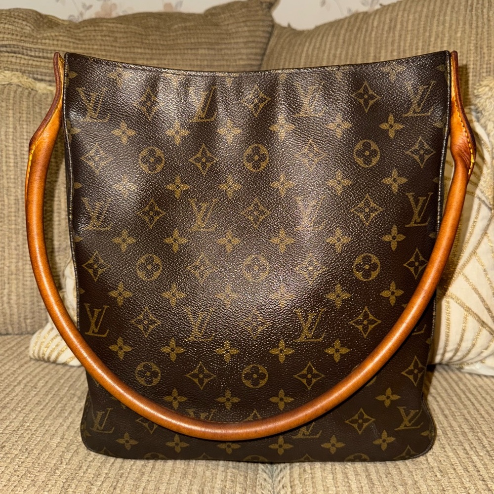 Louis Vuitton Brown Monogram Shoulder Bag